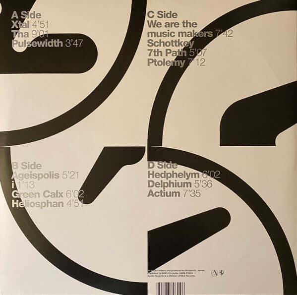 Aphex Twin ~ Selected Ambient Works 85-92 (Vinyl) - Djungel & Jazz