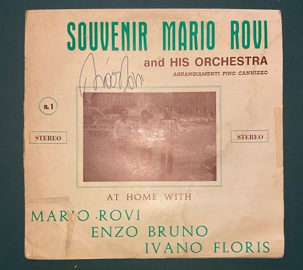 Mario Rovi ~ At Home With (Vinyl) - Djungel & Jazz