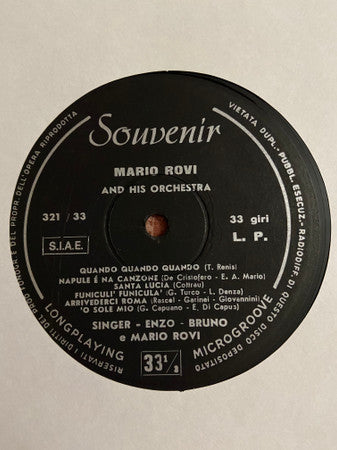 Mario Rovi : At Home With (LP)