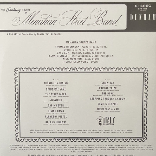 Menahan Street Band ~ The Exciting Sounds Of Menahan Street Band (Vinyl) - Djungel & Jazz