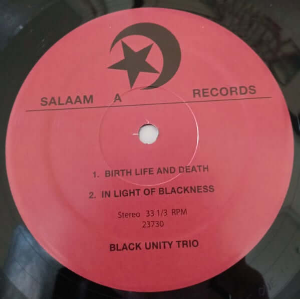 Black Unity Trio : Al-Fatihah (LP, Album, RE, RM, RP)