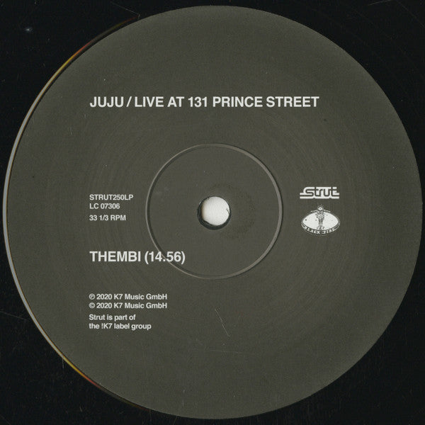 Juju  ~ Live At 131 Prince Street (Vinyl) - Djungel & Jazz