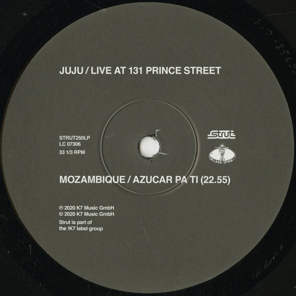 Juju  ~ Live At 131 Prince Street (Vinyl) - Djungel & Jazz