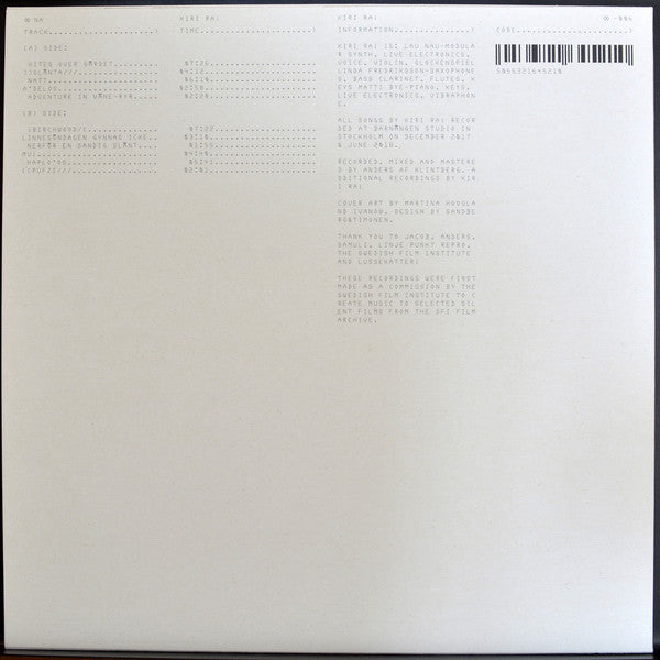 Kiri Ra! ~ Kiri Ra! (Vinyl) - Djungel & Jazz