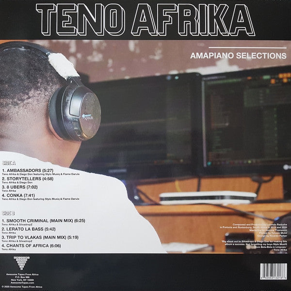 Teno Afrika : Amapiano Selections (LP, Album)