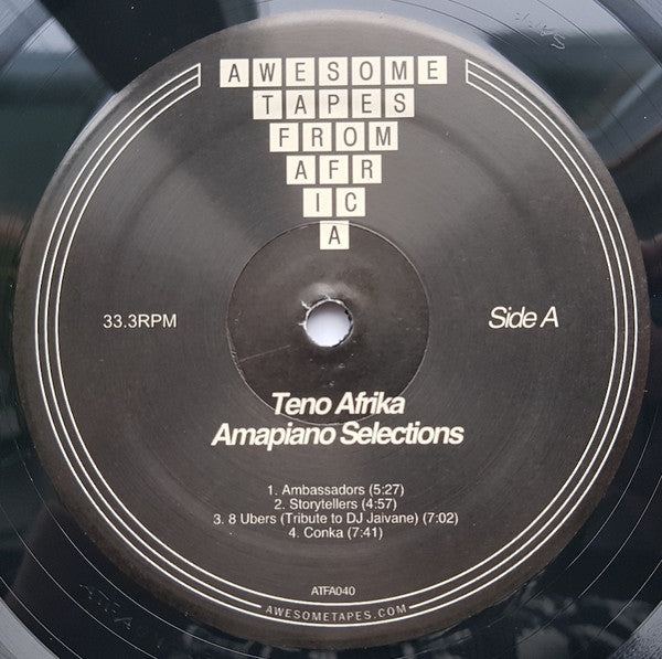 Teno Afrika : Amapiano Selections (LP, Album)