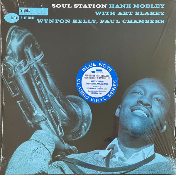 Hank Mobley ~ Soul Station (Vinyl) - Djungel & Jazz