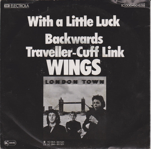 Wings  ~ With A Little Luck (Vinyl) - Djungel & Jazz