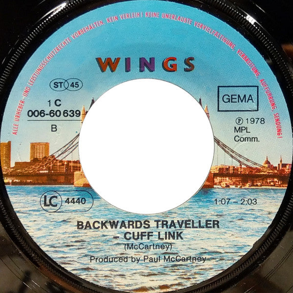 Wings  ~ With A Little Luck (Vinyl) - Djungel & Jazz