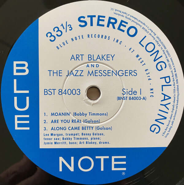 Art Blakey & The Jazz Messengers ~ Moanin' (Vinyl) - Djungel & Jazz