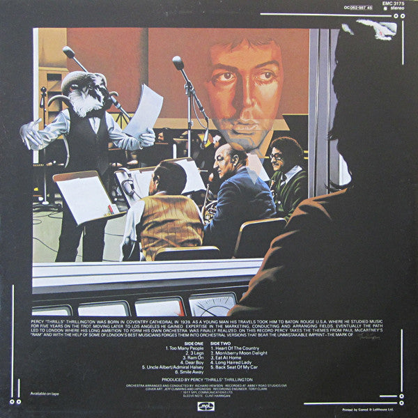 Percy Thrillington : Thrillington (LP, Album)