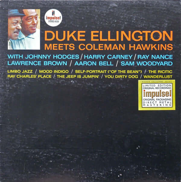 Duke Ellington Meets Coleman Hawkins ~ Duke Ellington Meets Coleman Hawkins (Vinyl) - Djungel & Jazz