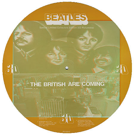 The Beatles : The British Are Coming (LP, Ltd, Pic, 3D)