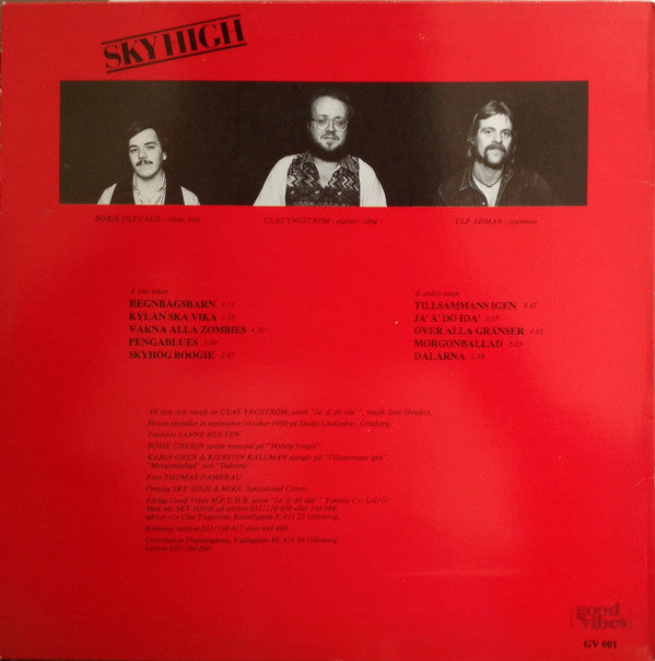 Sky High (2) : Sky High (LP, Album)