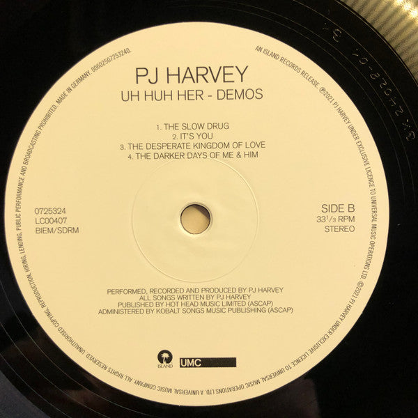 PJ Harvey : Uh Huh Her ‎– Demos (LP, Album)