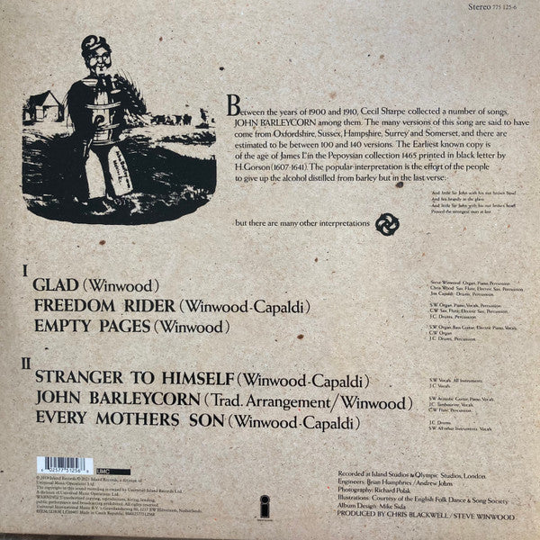 Traffic ~ John Barleycorn Must Die (Vinyl) - Djungel & Jazz