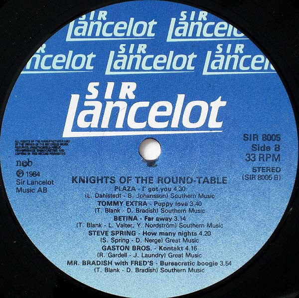 Various : Knights Of The Round Table (LP, Comp)