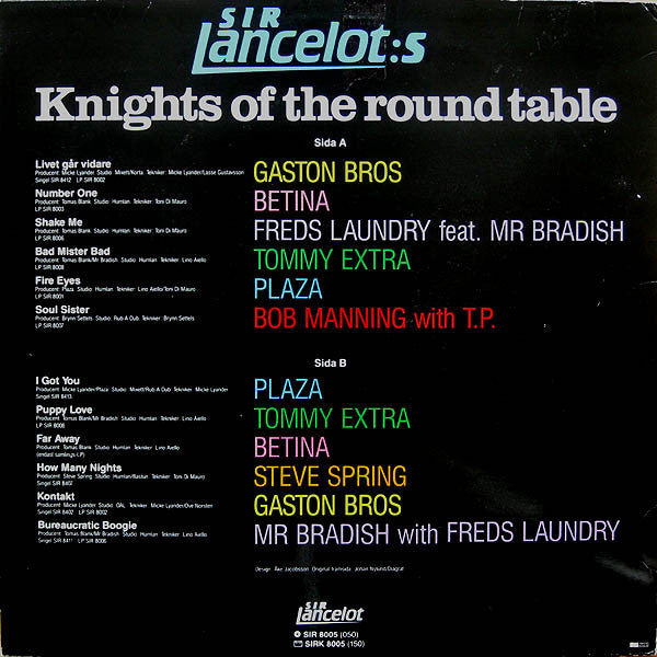 Various : Knights Of The Round Table (LP, Comp)