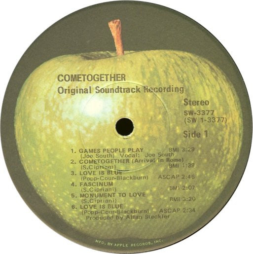 Various : Cometogether (Original Soundtrack Recording) (LP, Album)