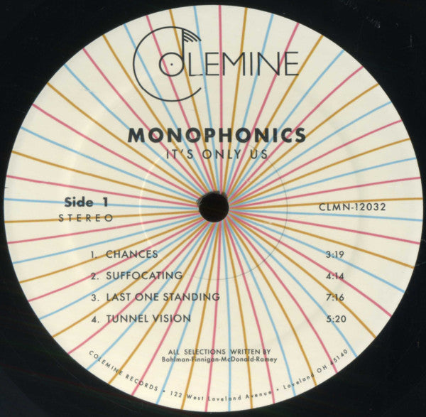 Monophonics ~ It's Only Us (Vinyl) - Djungel & Jazz