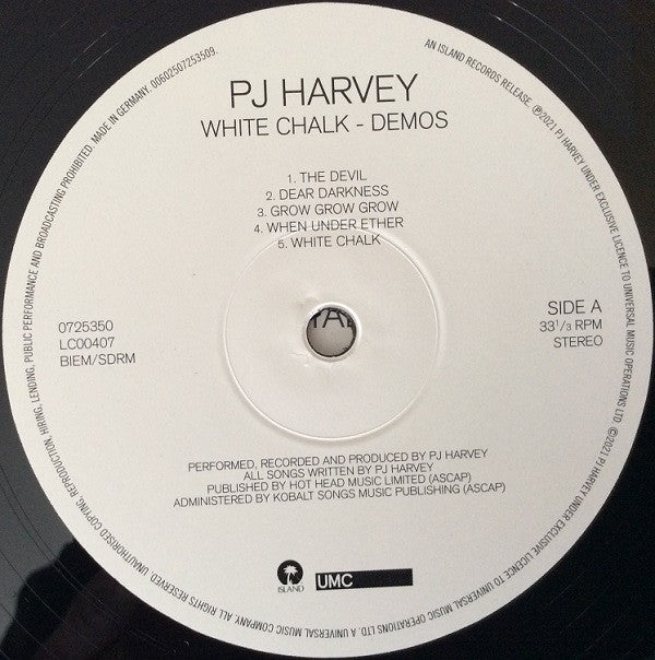 PJ Harvey ~ White Chalk - Demos (Vinyl) - Djungel & Jazz