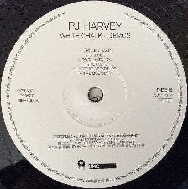 PJ Harvey ~ White Chalk - Demos (Vinyl) - Djungel & Jazz
