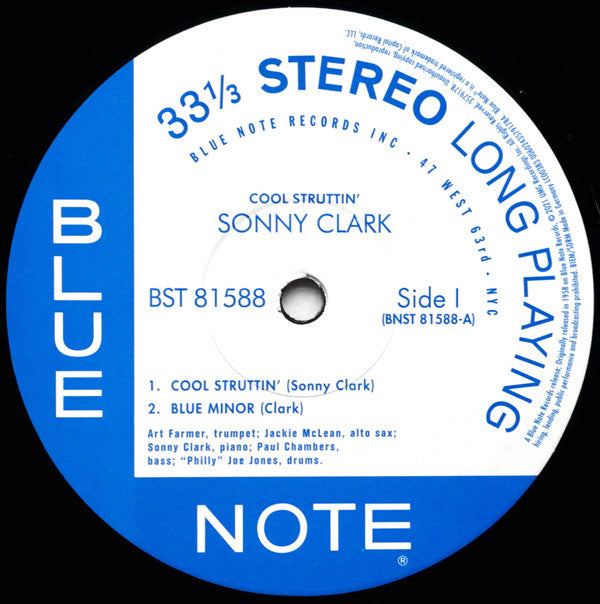 Sonny Clark ~ Cool Struttin' (Vinyl) - Djungel & Jazz