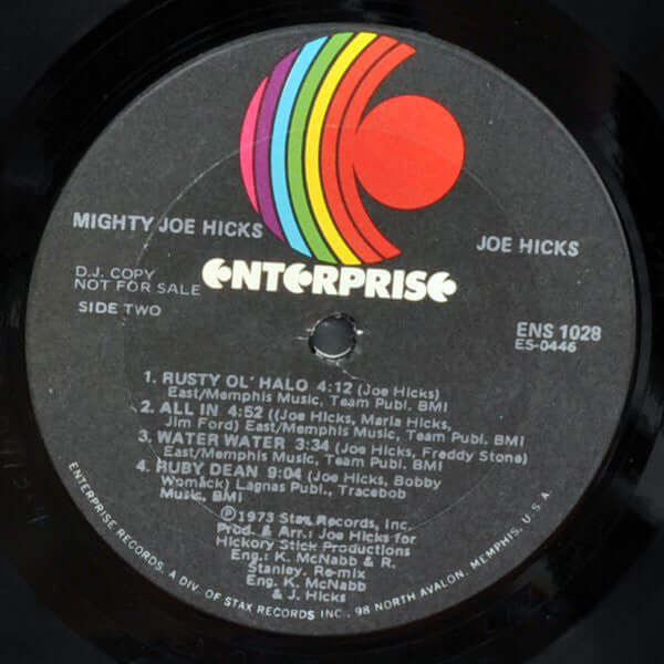 Joe Hicks : Mighty Joe Hicks (LP, Album, Promo)