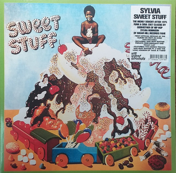 Sylvia* : Sweet Stuff (LP, Album, RE, RM)