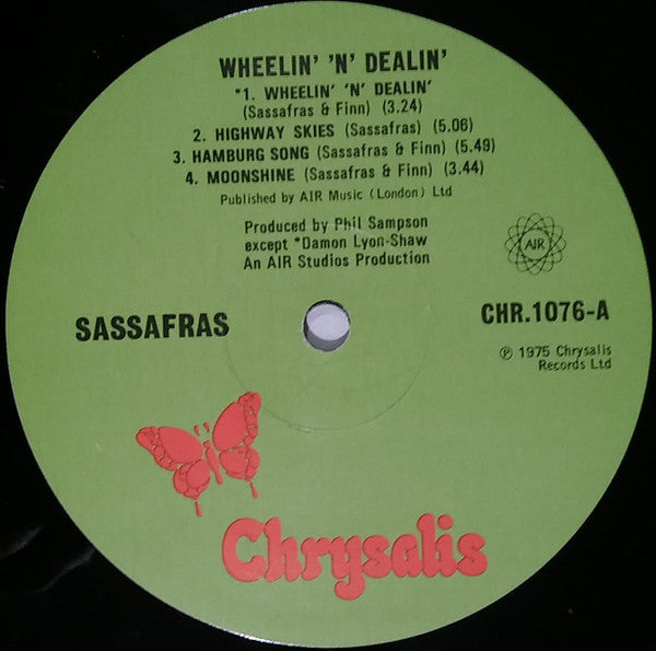 Sassafras : Wheelin' 'N' Dealin' (LP, Album)