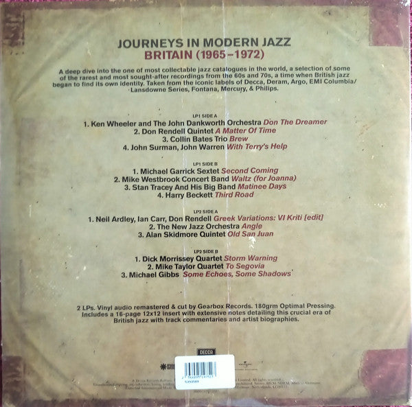 Various ~ Journeys In Modern Jazz: Britain (Vinyl) - Djungel & Jazz