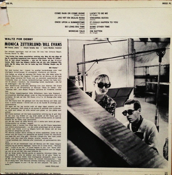 Monica Zetterlund / Bill Evans : Waltz For Debby (LP, Album, Mono)