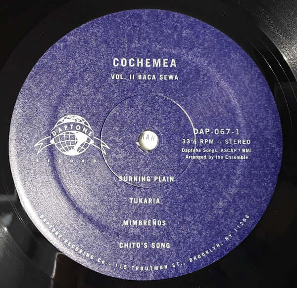 Cochemea Gastelum ~ Vol 2: Baca Sewa (Vinyl) - Djungel & Jazz