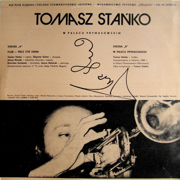 Tomasz Stańko : W Pałacu Prymasowskim (LP)