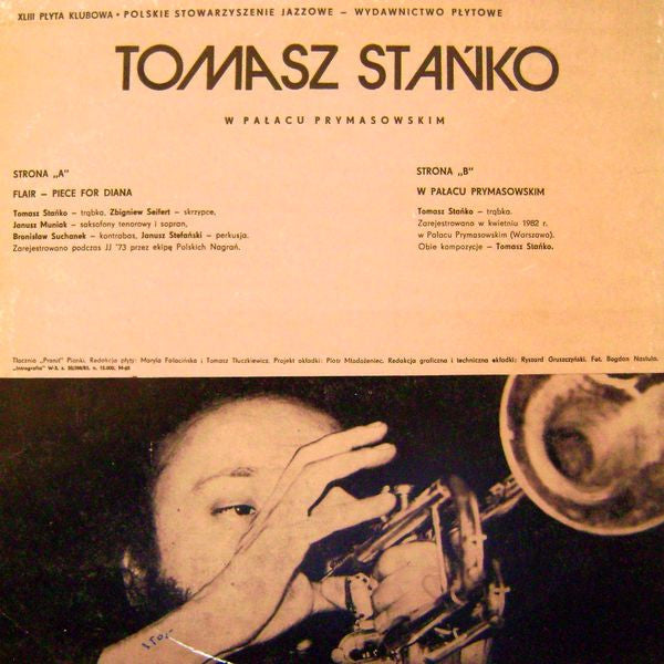 Tomasz Stańko : W Pałacu Prymasowskim (LP)