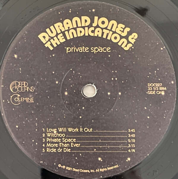 Durand Jones & The Indications ~ Private Space (Vinyl) - Djungel & Jazz