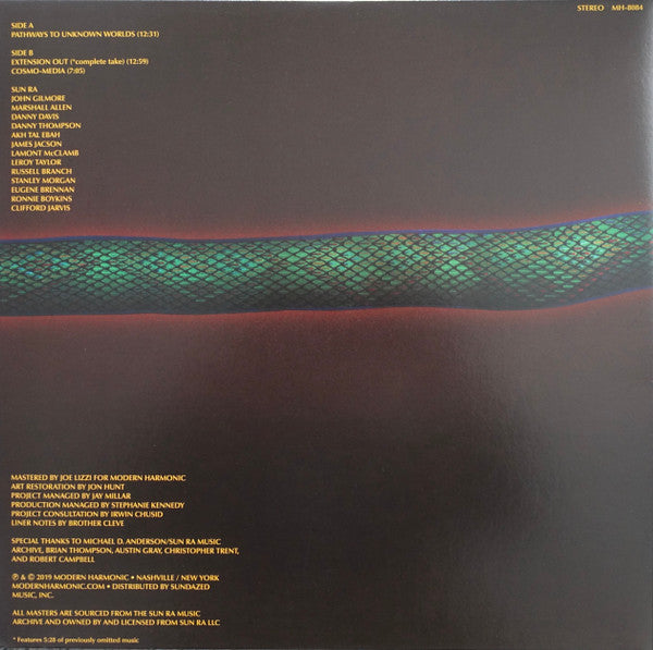 Sun Ra And His Astro Infinity Arkestra ~ Pathways To Unknown Worlds (Vinyl) - Djungel & Jazz