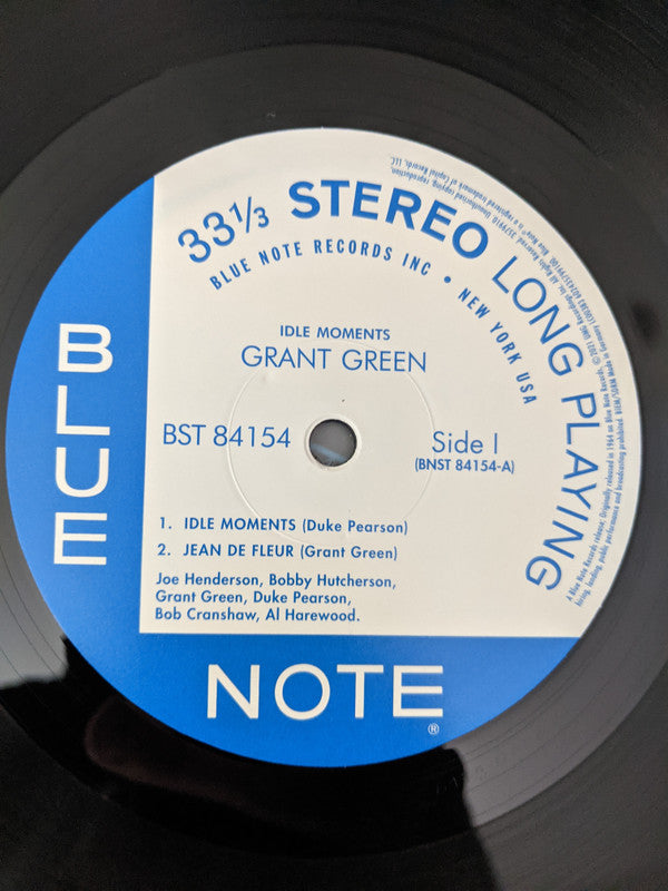 Grant Green ~ Idle Moments (Vinyl) - Djungel & Jazz