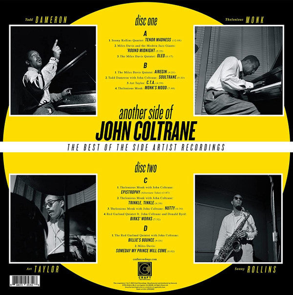 John Coltrane : Another Side Of John Coltrane (2xLP, Comp, Mono, 180)