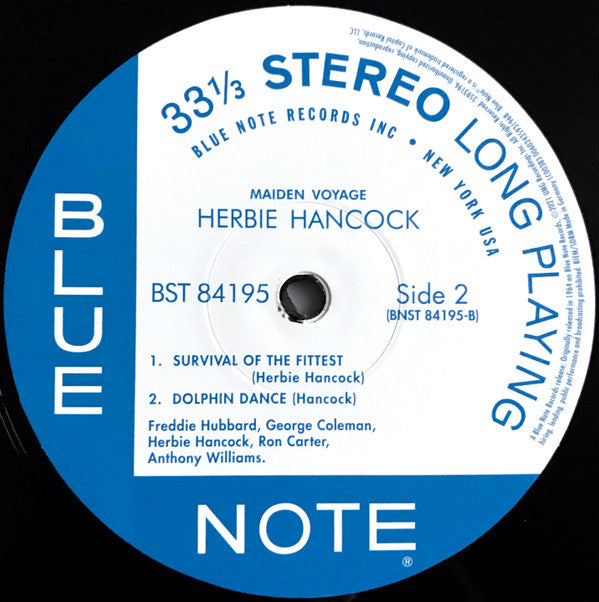 Herbie Hancock ~ Maiden Voyage (Vinyl) - Djungel & Jazz