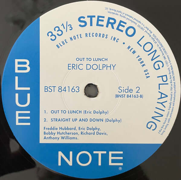 Eric Dolphy ~ Out To Lunch! (Vinyl) - Djungel & Jazz