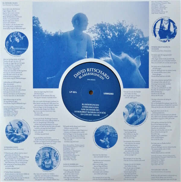 David Ritschard ~ Blåbärskungen (Vinyl) - Djungel & Jazz