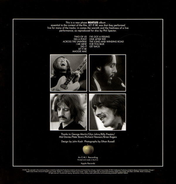 The Beatles ~ Let It Be (Vinyl) - Djungel & Jazz