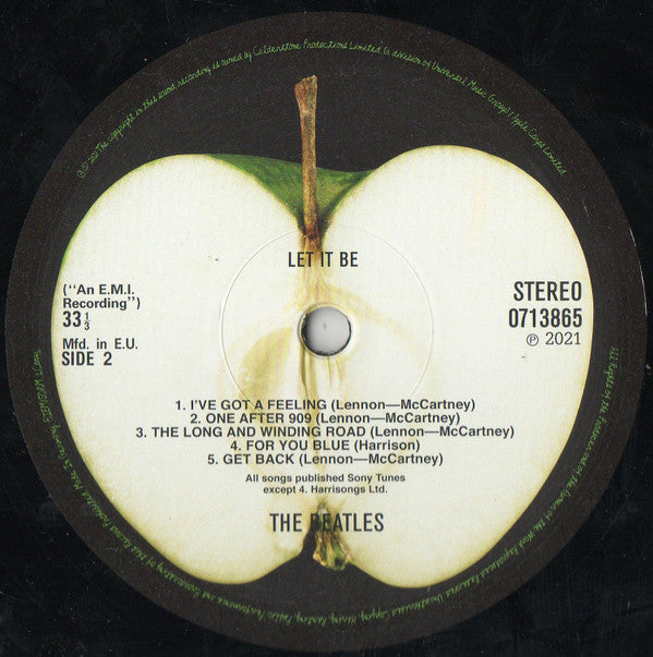 The Beatles ~ Let It Be (Vinyl) - Djungel & Jazz