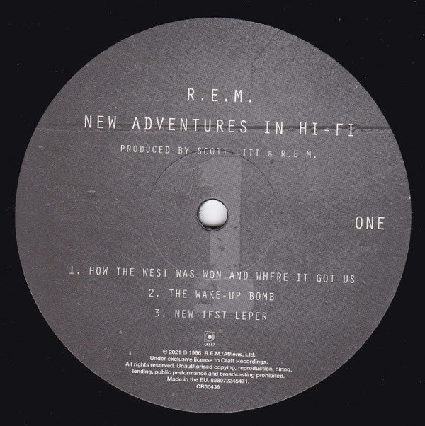 R.E.M. ~ New Adventures In Hi-Fi (Vinyl) - Djungel & Jazz