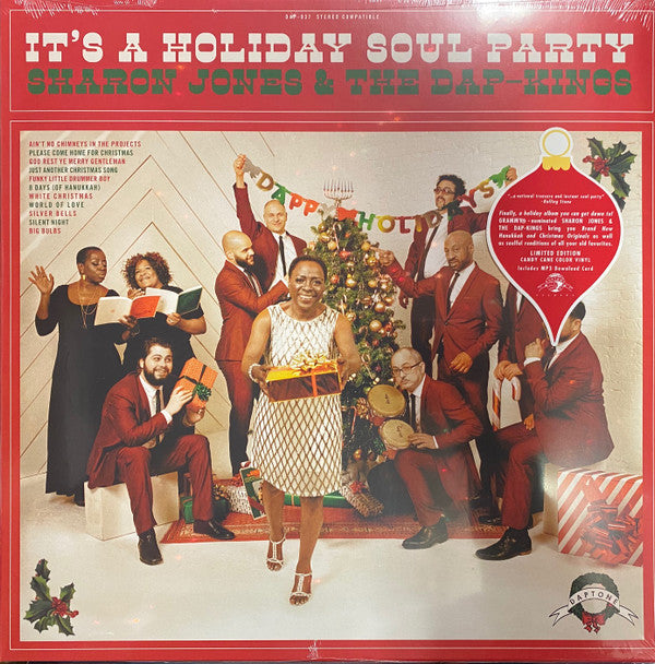 Sharon Jones & The Dap-Kings ~ It's A Holiday Soul Party (Vinyl) - Djungel & Jazz