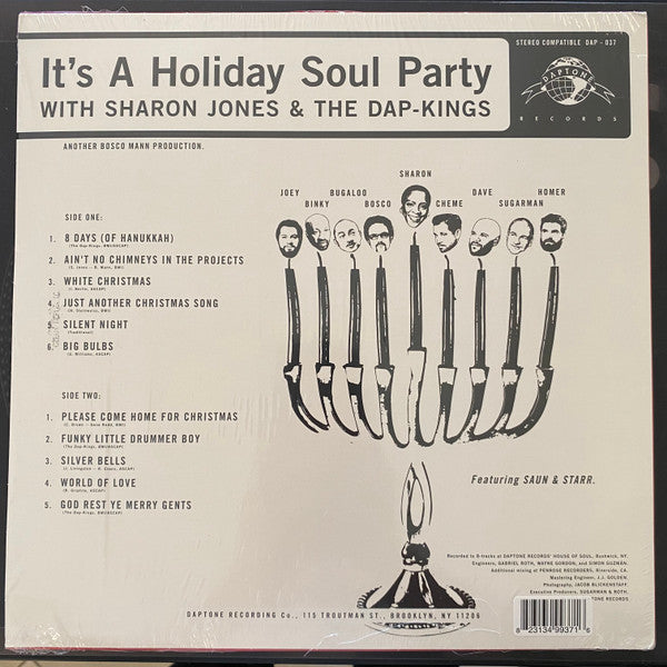 Sharon Jones & The Dap-Kings ~ It's A Holiday Soul Party (Vinyl) - Djungel & Jazz
