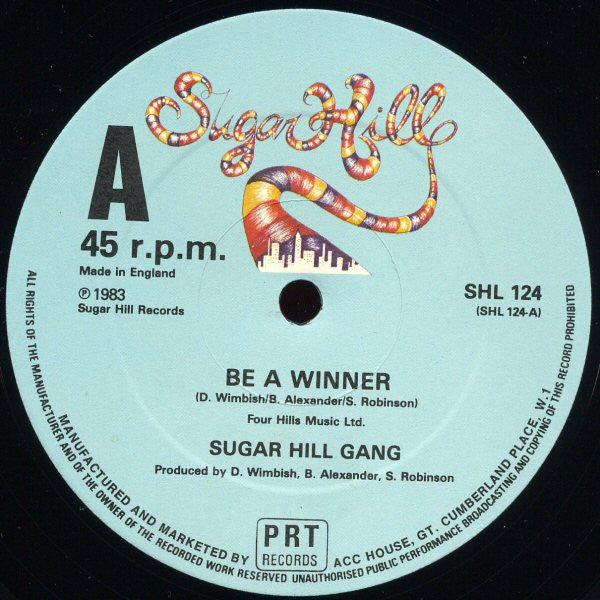 Sugarhill Gang : Be A Winner (12")