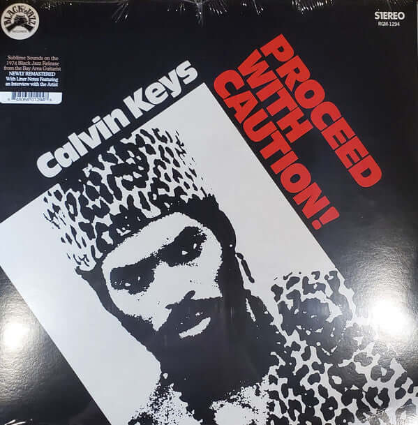Calvin Keys : Proceed With Caution! (LP, Album, RE, RM)