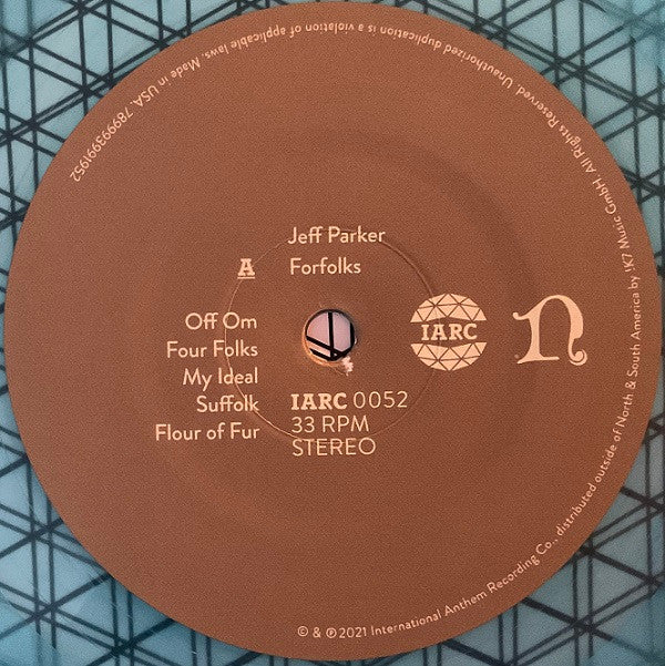 Jeff Parker ~ Forfolks (Vinyl) - Djungel & Jazz